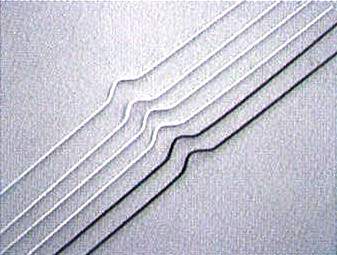 Zwarte Witte Zilveren 80mm de Hangerband van de Draadkalender